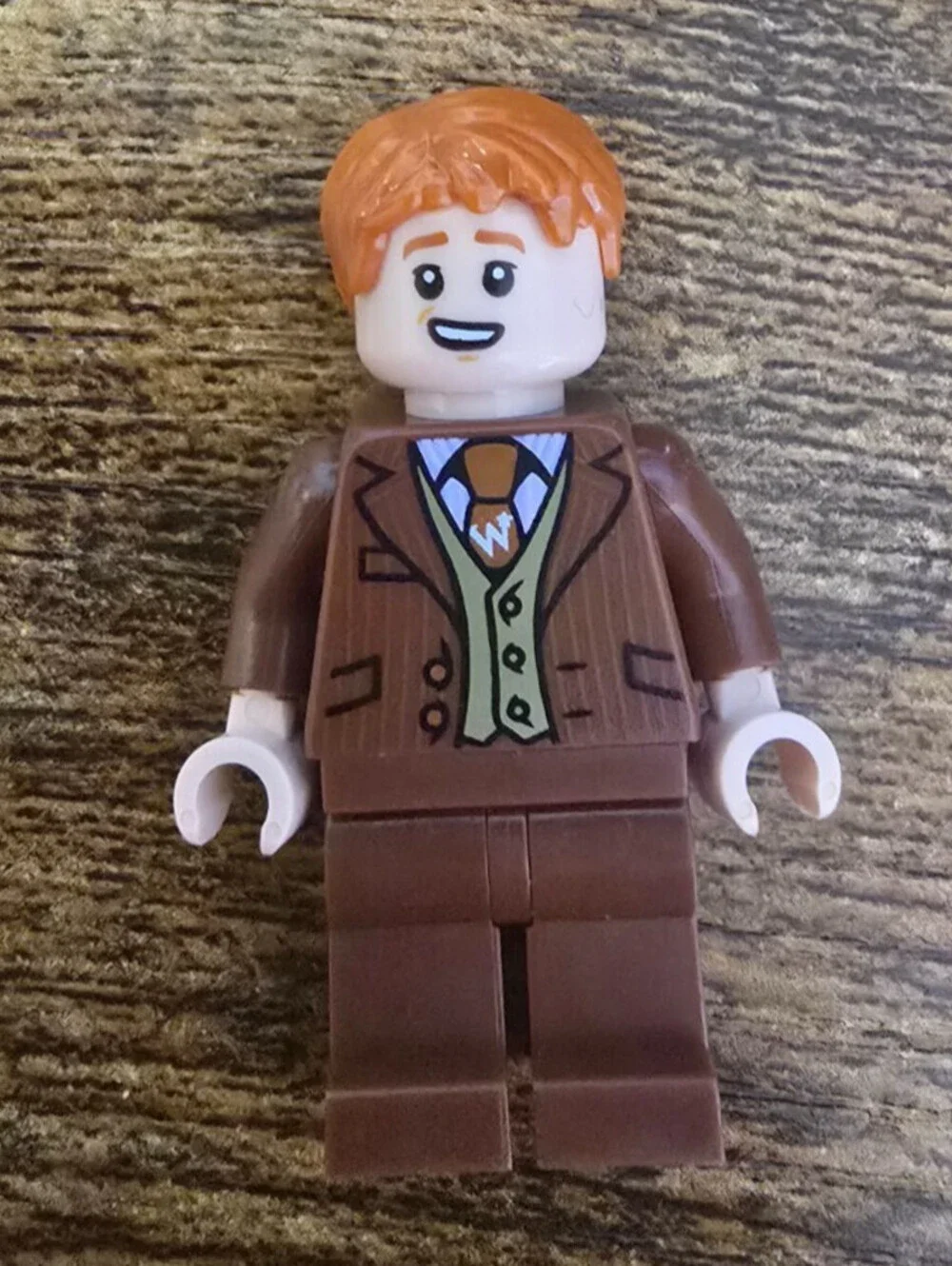 Lego George Weasley 75978 Reddish Brown Suit Harry Potter Minifigure